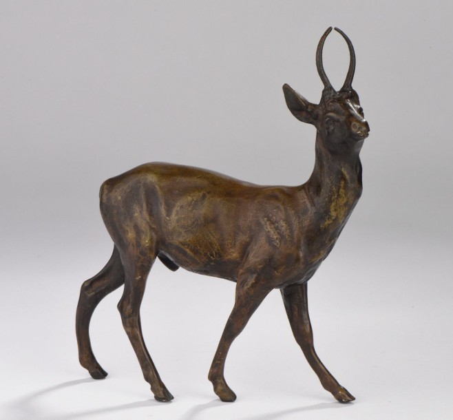 Jeune Cerf By Max Le Verrier After Artist At Guillaume Le Floch