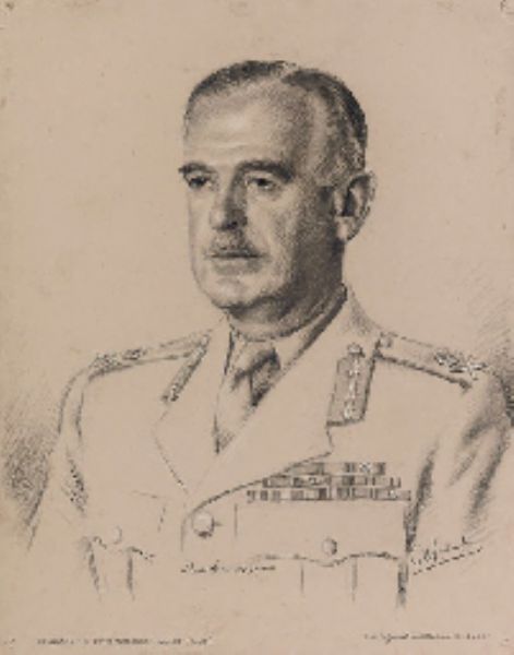Lieutenant-General Sir Otto Lund, K.C.B., D.S.O., Commander of Anti ...