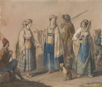 Costumi delle comunità insediate a Caraffa di Catanzaro by Saverio