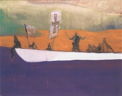 Canoe by Peter Doig artist at DOROTHEUM auction house | BidtoArt