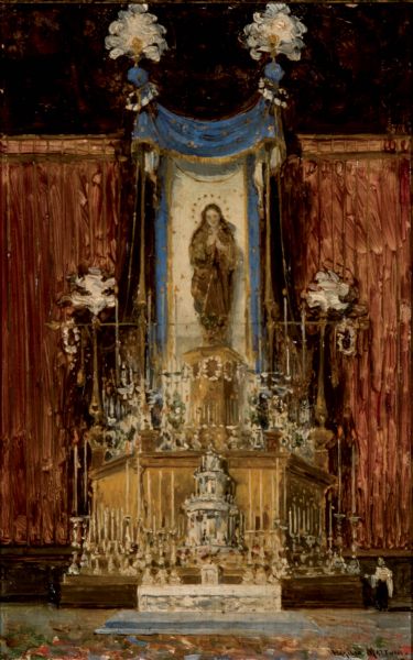 Altar by Virgilio Mattoni De La Fuente (attributed To) artist at Durán