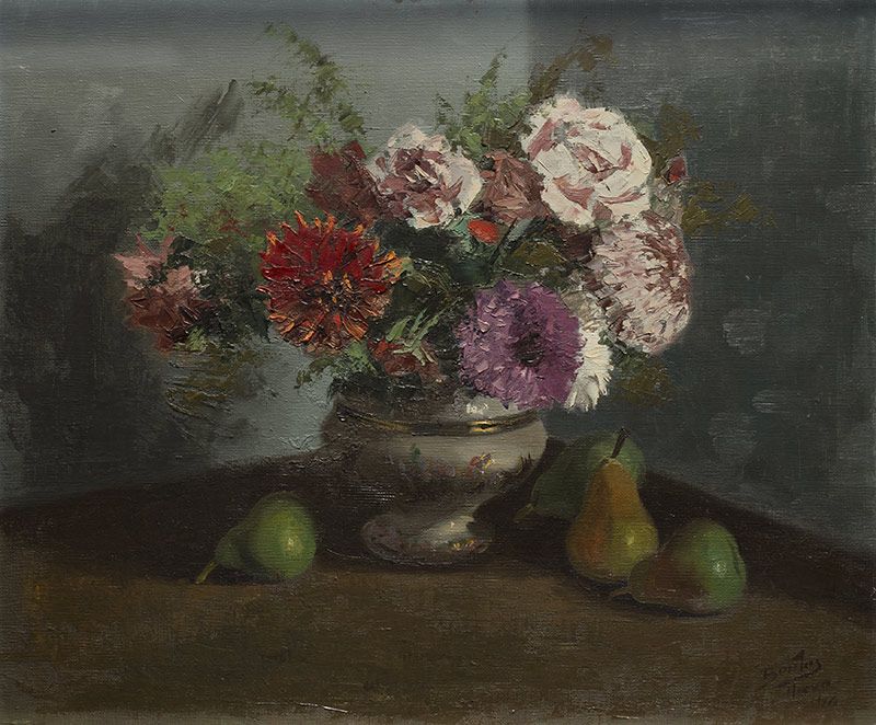 Jarrón de flores, 1948
