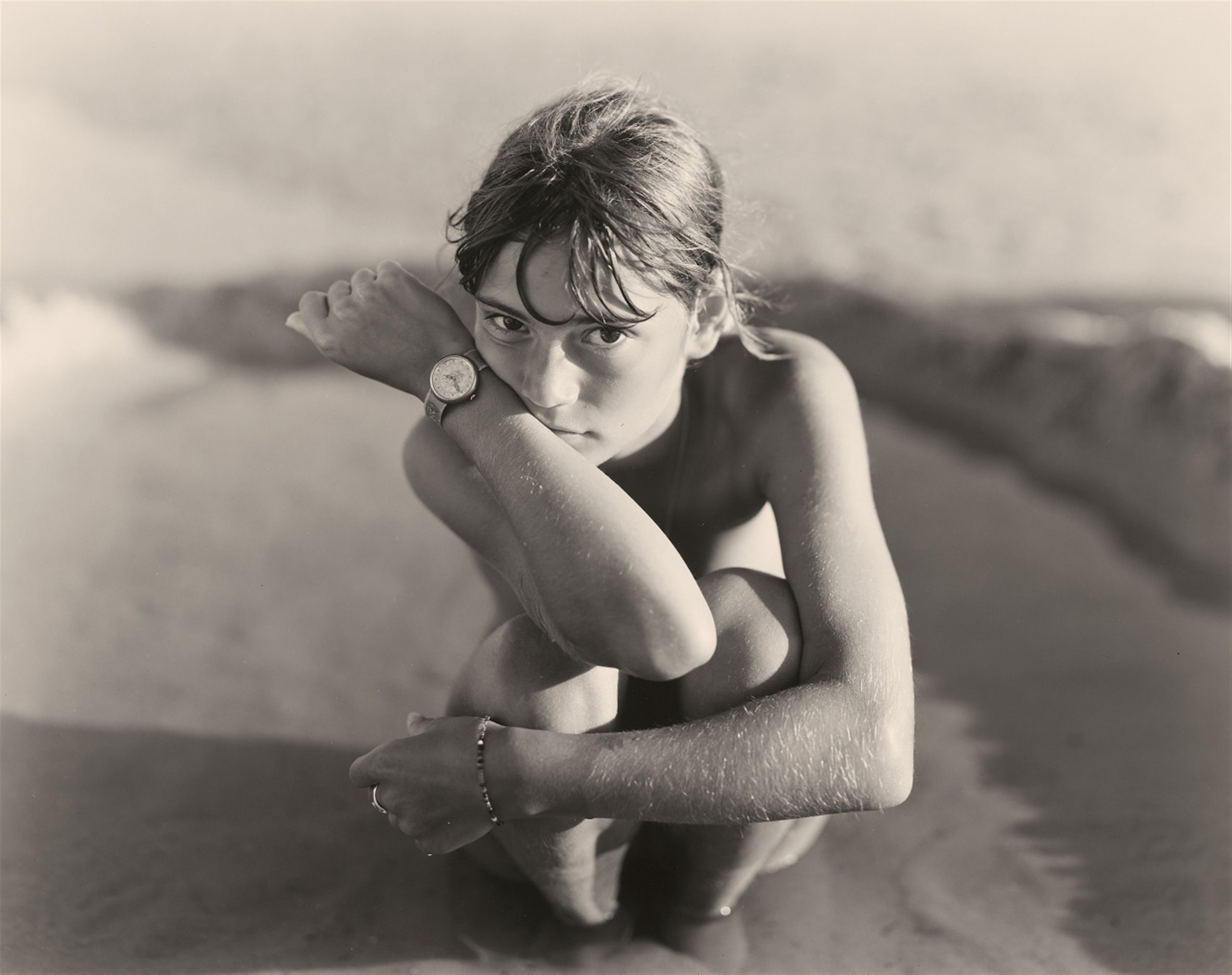 Fanny, Montalivet, France by Jock Sturges artist at Kunsthaus Lempertz KG  auction house | BidtoArt