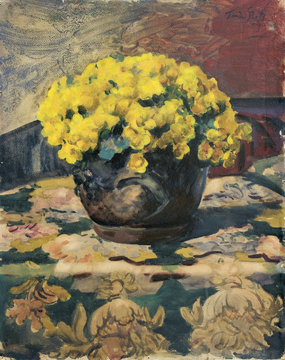FLOWERS IN A VASE, 1919