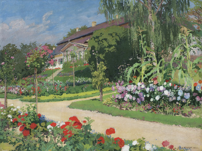 MANOR HOUSE AND IT'S GARDEN IN JANKÓW, 1914