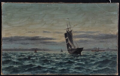 Ships off Tynemouth by William Thomas Nichols Boyce artist at ANDERSON ...