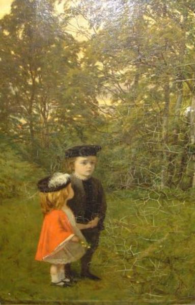 young-children-in-a-wood