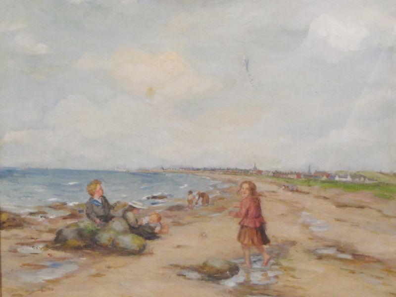 children-playing-on-a-scottish-beach