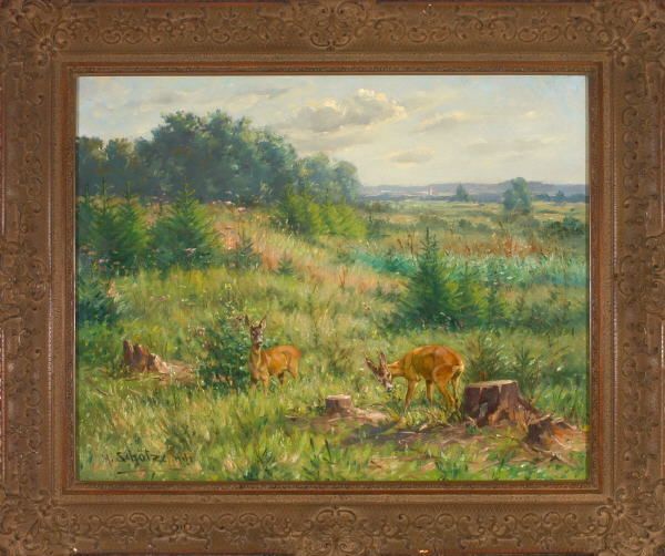 rehbock-und-ricke-am-waldrand-vor-weiter-landschaft