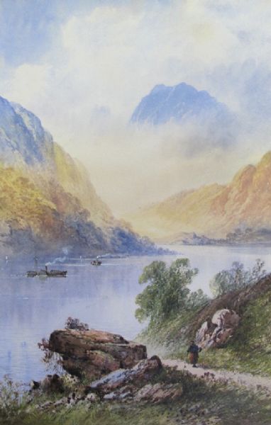 loch-lomond-with-steamers-and-figure-on-a-track