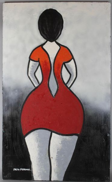 woman-in-a-red-dress