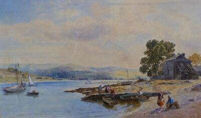 estuary-scene-with-fisher-folk-and-small-boats