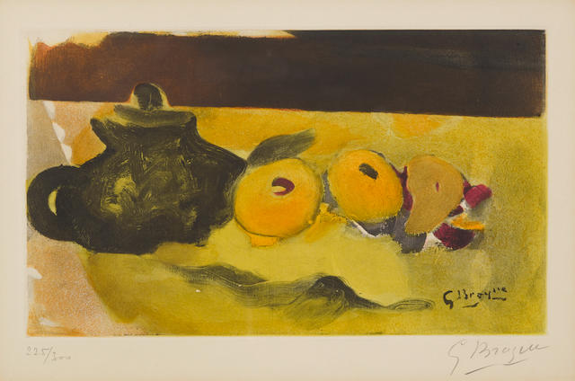 PICHET, POIRE COUPÉE, VERRE by Georges Braque artist at Sotheby's 